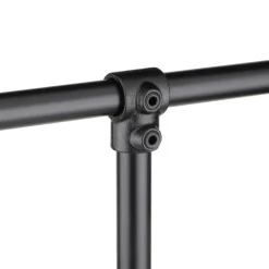 Novidade steigerbuis koppelstuk t-stuk zwart ø 42 mm