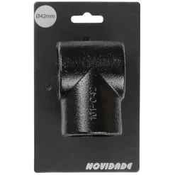 Novidade steigerbuis koppelstuk t-stuk zwart ø 42 mm