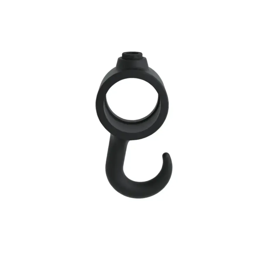 Novidade steigerbuis koppelstuk met haak zwart ø 27 mm