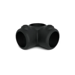 Novidade steigerbuis koppelstuk hoekstuk zwart ø 27 mm