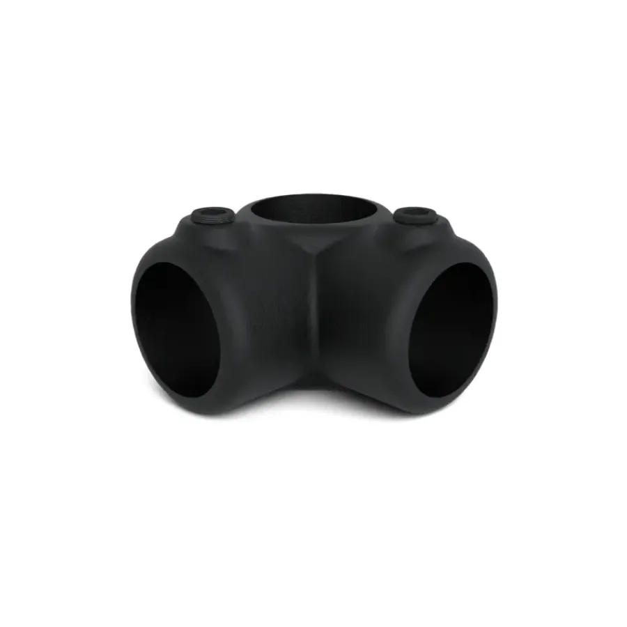 Novidade steigerbuis koppelstuk hoekstuk zwart ø 27 mm