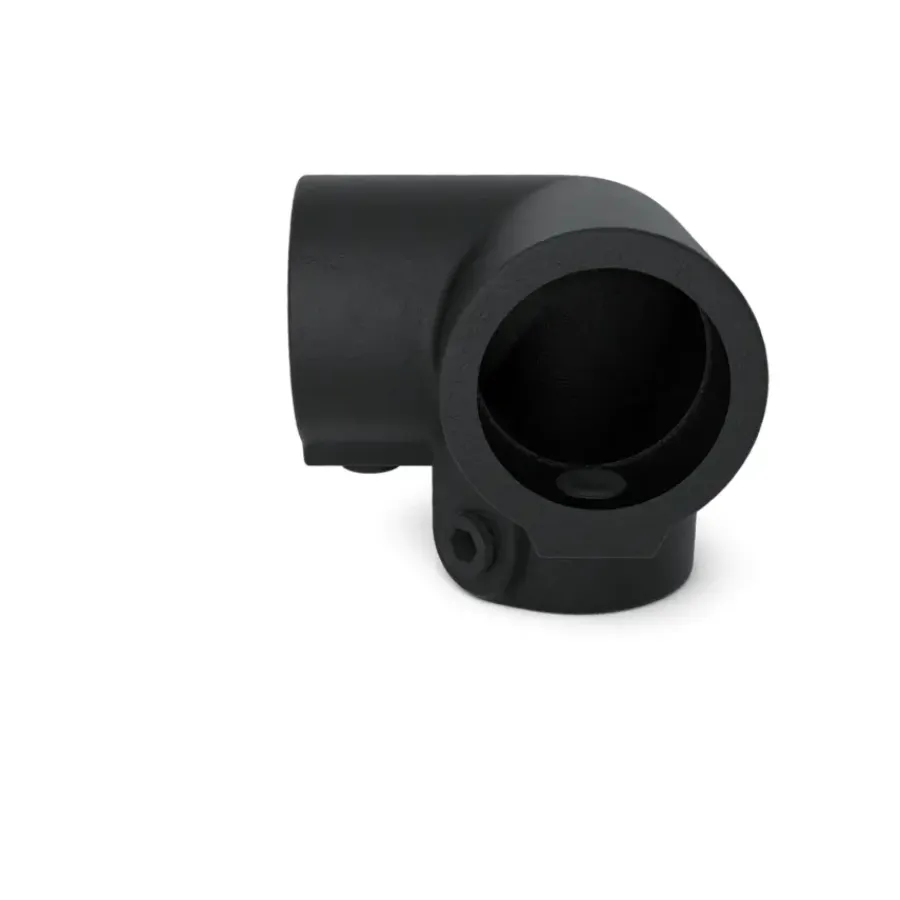 Novidade steigerbuis koppelstuk hoekstuk zwart ø 27 mm