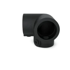 Novidade steigerbuis koppelstuk hoekstuk zwart ø 21 mm