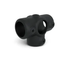 Novidade steigerbuis koppelstuk t-stuk zwart ø 21 mm