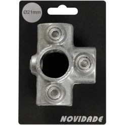 Novidade steigerbuis koppelstuk t-stuk verzinkt ø 21 mm