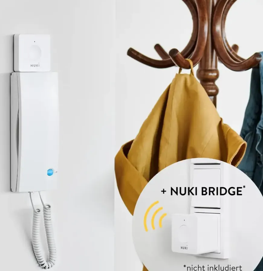 Nuki Opener - slimme deuropener met app - wit