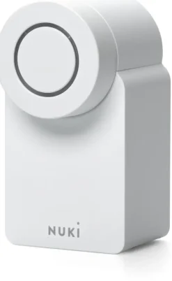 Nuki Smart Lock Go - slim deurslot met bluetooth - wit