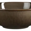 Geen Nusa schaal bruin - h6xd16,5cm