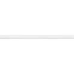 OK Douchegordijnstang Wit 125-220 cm