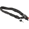 OK kettingslot met hangslot zwart 90 cm
