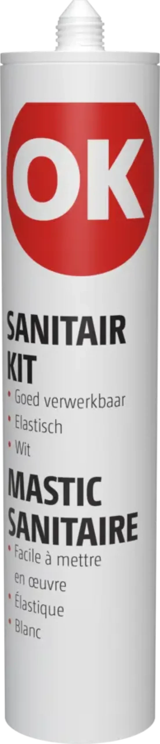OK sanitairkit wit 290 ml