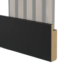 Onder-bovenplint voor lattenwand 11,7 x 244 cm