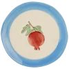 Geen Ontbijtbord fruit blauw - h2xd20 cm