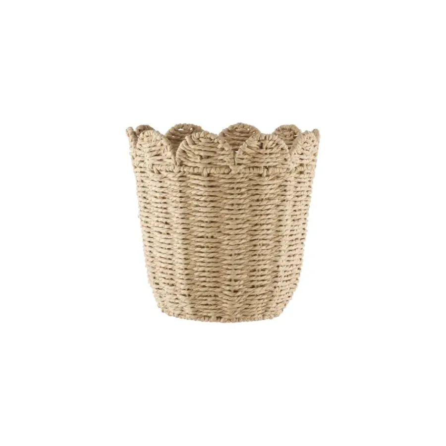 Geen Opbergmand bruin 25x25x25cm