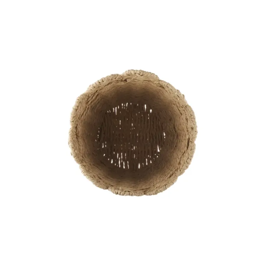 Geen Opbergmand bruin 25x25x25cm