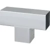Paalverbinder voor pergola T-verbindingsstuk 3-kants 9x9 cm gegalvaniseerd