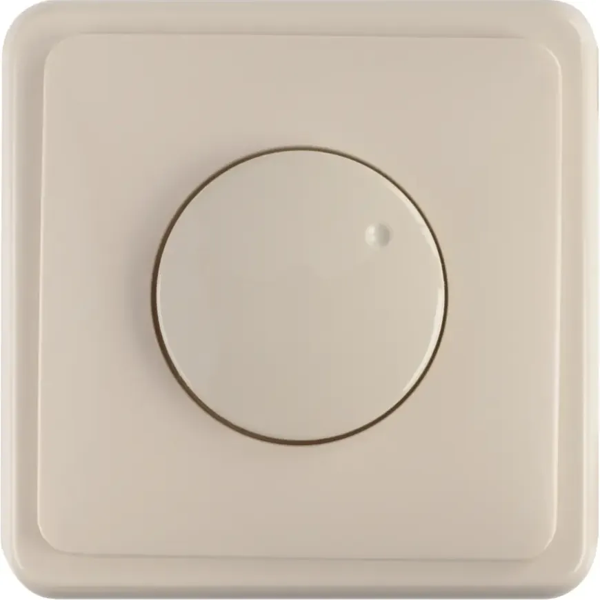 Peha Standard centraalplaat dimmer creme