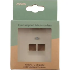 Peha Standard Centraalplaat UTP crème