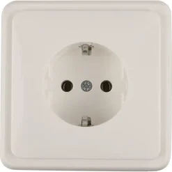 PEHA Standard stopcontact geaard wit