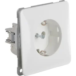 PEHA Standard stopcontact geaard wit