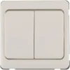 PEHA Standard wissel-wisselschakelaar wit
