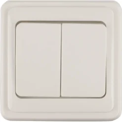 PEHA Standard wissel-wisselschakelaar wit