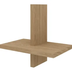Pekoodm wandplank enkel naturel 23,5x15x23,5 cm