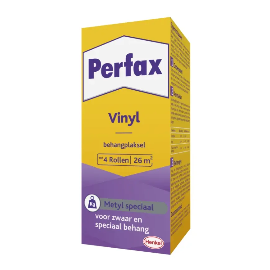 Perfax Vinyl behangplaksel metyl speciaal 180 g