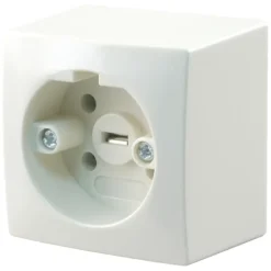 Perilex Wandcontactdoos Opbouw Crème