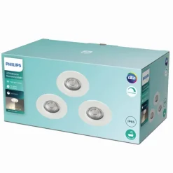 Philips inbouwspot Dive 3x5W White
