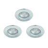 Philips inbouwspots Dive chroom set van 3