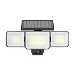 Philips solar breedstraler Nysil 9 W zwart met bewegingssensor