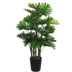 Mica Decorations Philodendron Kunstplant - H120 x ø80 cm - Groen