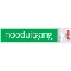 Pickup Alu deurbordje nooduitgang 165x44 mm