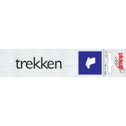 Pickup Alu deurbordje trekken liggend 165x44 mm