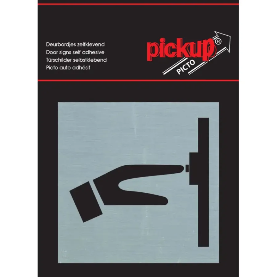 Pickup Alu Picto bellen 8x8 cm
