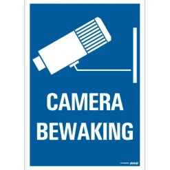 Pickup bord combinatie camera bewaking 23x33 cm