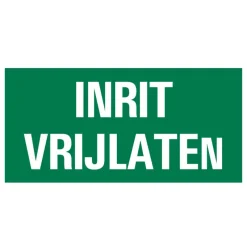Pickup bord inrit vrijlaten 30x15 cm