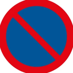 Pickup bord parkeerverbod Ø 30 cm