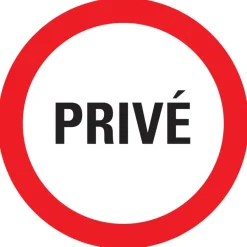 Pickup bord prive Ø 18 cm