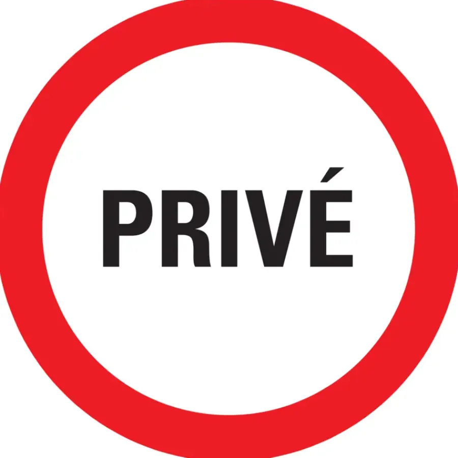 Pickup bord prive Ø 18 cm