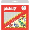 Pickup plakletter A-Z wit 15 mm