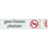 Pickup route 165x44 geen fietsen plaatsen