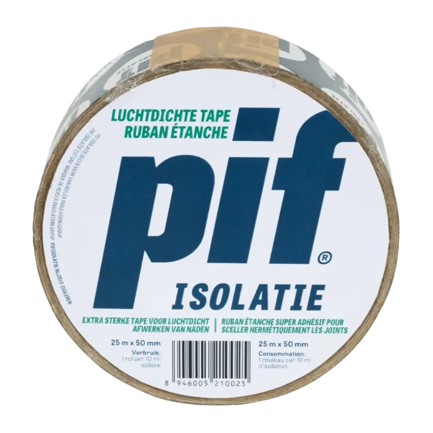 PIF luchtdichte Isolatietape 50 mm x 25 m