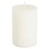 Geen Pilaar kaars stearine wit - h10xd6,8cm