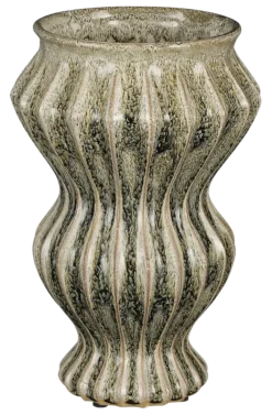 Geen Pippa vaas groen - h32xd21cm