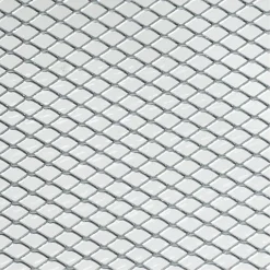 Geen Plaat aluminium mat zilver strek 500x250x0.8mm
