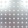 Geen Plaat aluminium mat zilver vierkant 500x250x0.8mm