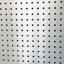 Geen Plaat geperforeerd aluminium brut 1000x500x0,8 mm