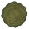 Geen Placemat zeegras groen - d38cm